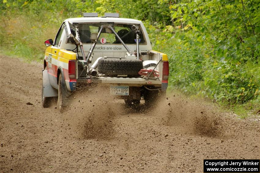 Scott Parrott / Keegan Helwig Chevy S-10 on SS1, Crossroads I.