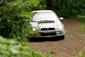 David Peretz / Brandon Panek Subaru Impreza 2.5RS on SS1, Crossroads I.