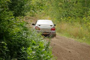 David Peretz / Brandon Panek Subaru Impreza 2.5RS on SS1, Crossroads I.