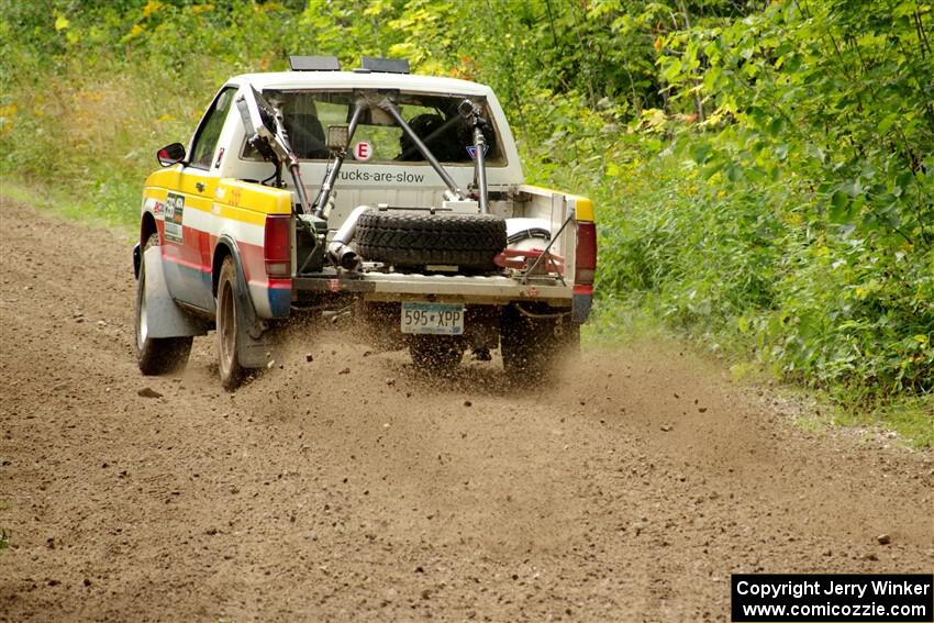 Scott Parrott / Keegan Helwig Chevy S-10 on SS1, Crossroads I.