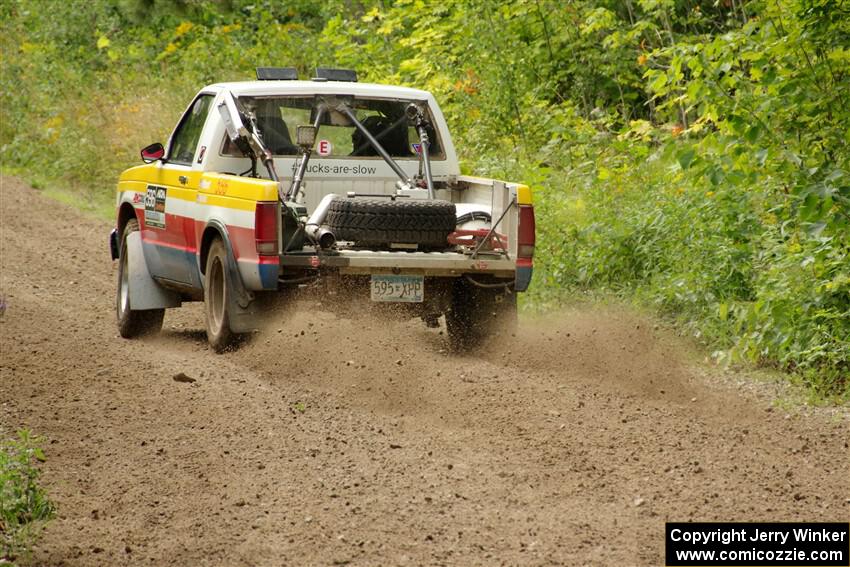 Scott Parrott / Keegan Helwig Chevy S-10 on SS1, Crossroads I.