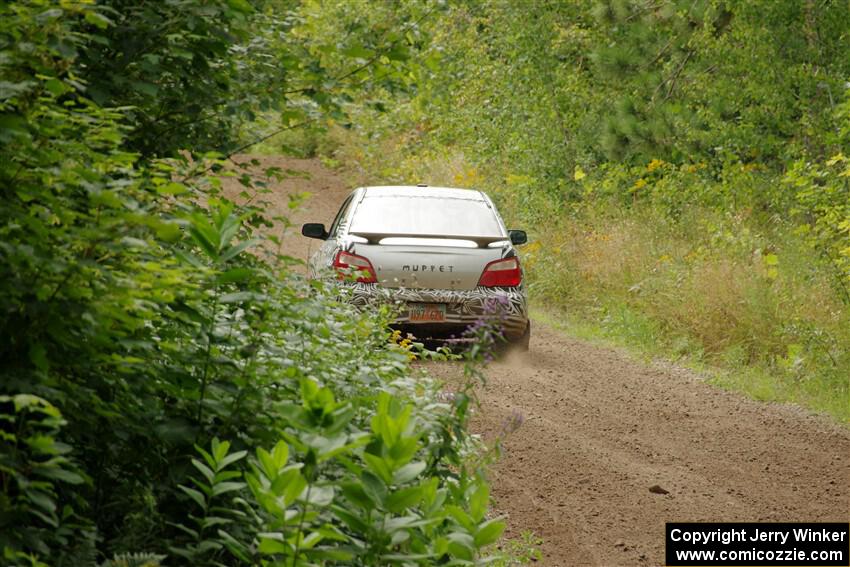 David Peretz / Brandon Panek Subaru Impreza 2.5RS on SS1, Crossroads I.