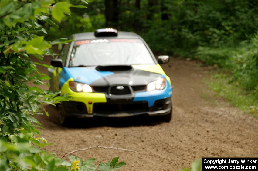 Colin Gleason / Quinn Trumbower Subaru Impreza 2.5RS on SS1, Crossroads I.