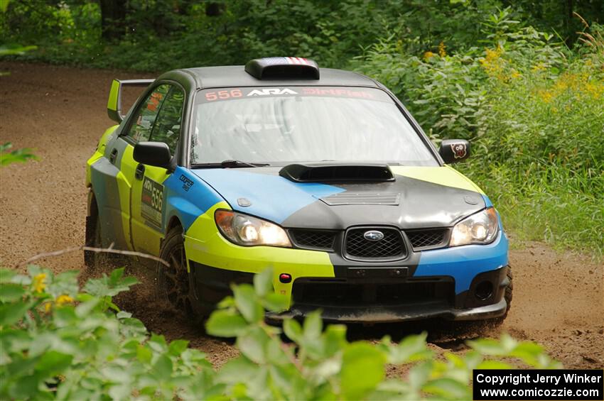 Colin Gleason / Quinn Trumbower Subaru Impreza 2.5RS on SS1, Crossroads I.