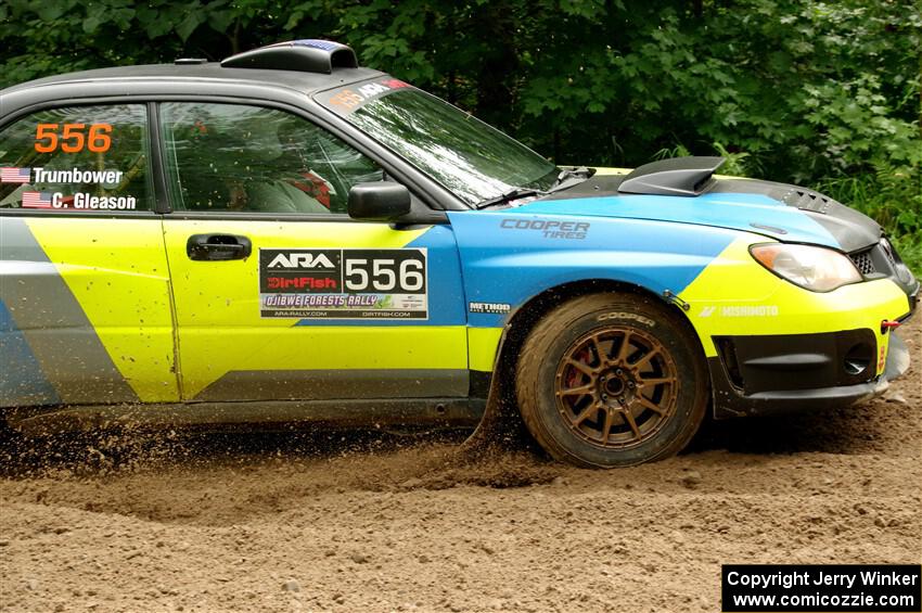 Colin Gleason / Quinn Trumbower Subaru Impreza 2.5RS on SS1, Crossroads I.