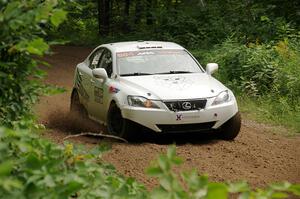 Nathan Odle / Elliot Odle Lexus IS250 on SS1, Crossroads I.