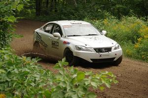 Nathan Odle / Elliot Odle Lexus IS250 on SS1, Crossroads I.