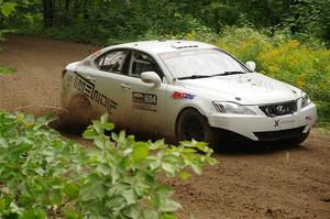 Nathan Odle / Elliot Odle Lexus IS250 on SS1, Crossroads I.