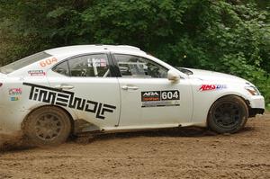 Nathan Odle / Elliot Odle Lexus IS250 on SS1, Crossroads I.