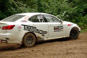 Nathan Odle / Elliot Odle Lexus IS250 on SS1, Crossroads I.