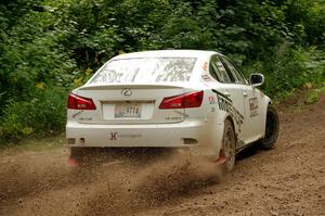 Nathan Odle / Elliot Odle Lexus IS250 on SS1, Crossroads I.