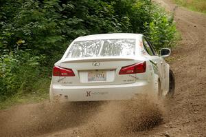 Nathan Odle / Elliot Odle Lexus IS250 on SS1, Crossroads I.