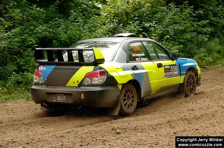 Colin Gleason / Quinn Trumbower Subaru Impreza 2.5RS on SS1, Crossroads I.