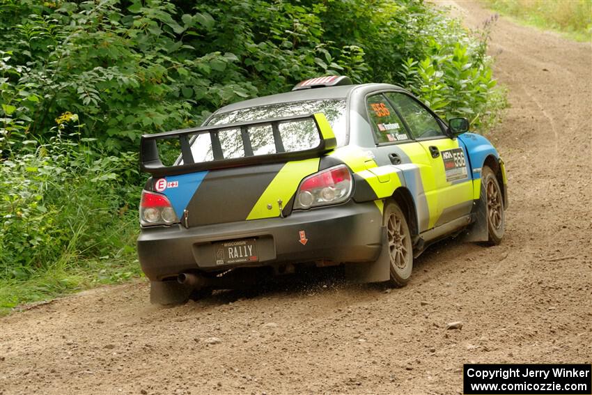 Colin Gleason / Quinn Trumbower Subaru Impreza 2.5RS on SS1, Crossroads I.