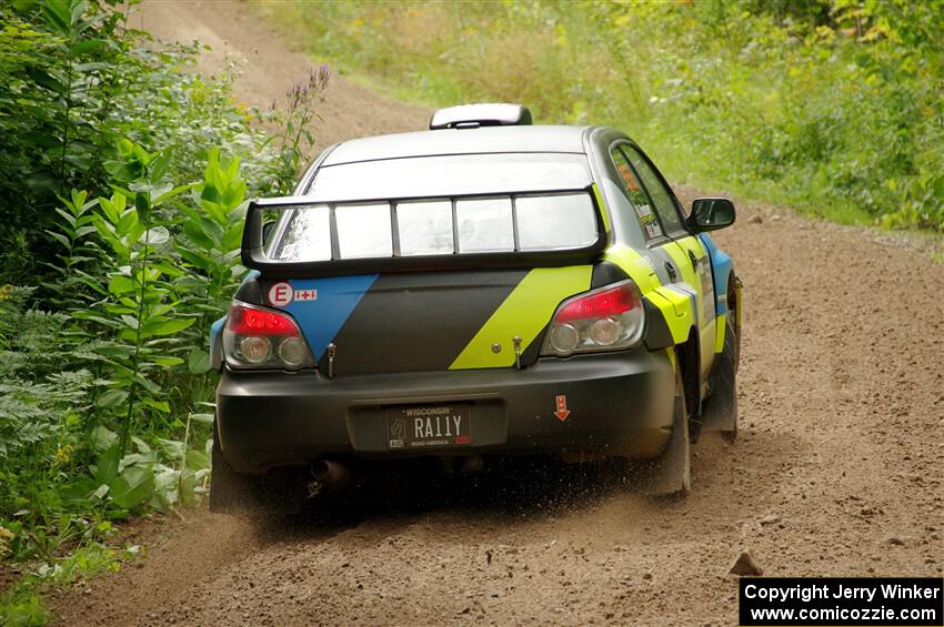 Colin Gleason / Quinn Trumbower Subaru Impreza 2.5RS on SS1, Crossroads I.