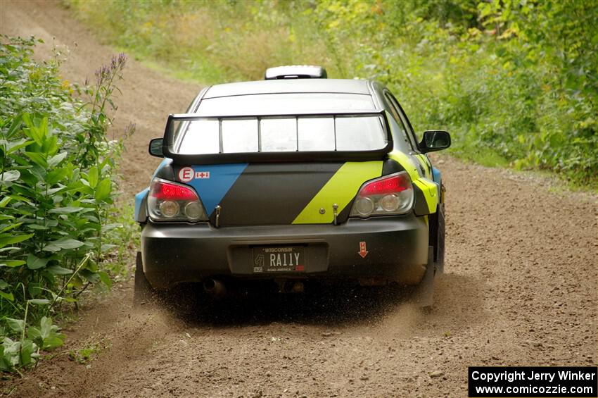 Colin Gleason / Quinn Trumbower Subaru Impreza 2.5RS on SS1, Crossroads I.