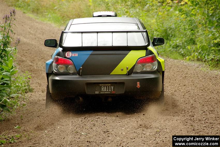 Colin Gleason / Quinn Trumbower Subaru Impreza 2.5RS on SS1, Crossroads I.