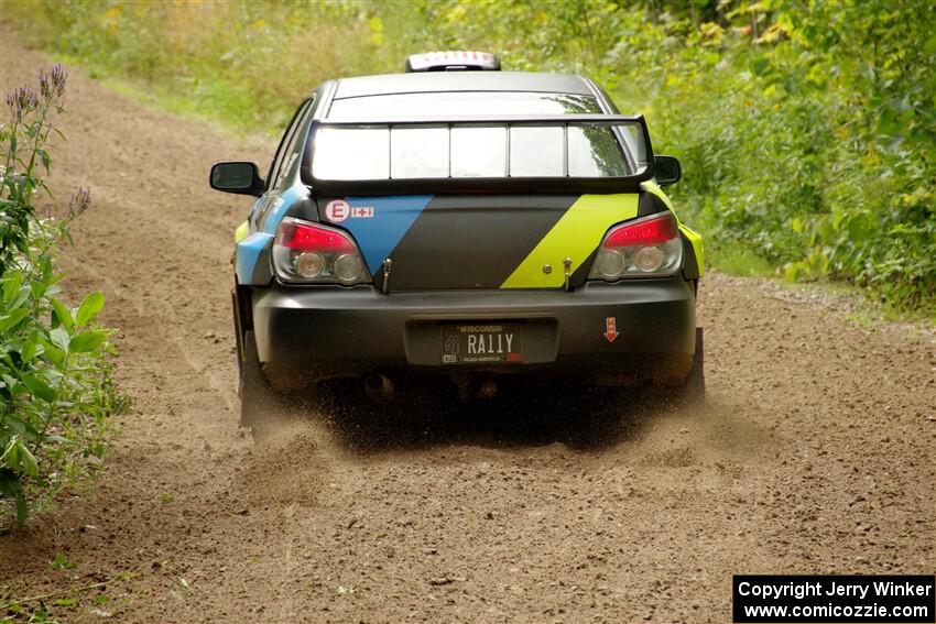 Colin Gleason / Quinn Trumbower Subaru Impreza 2.5RS on SS1, Crossroads I.