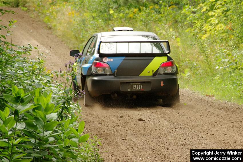 Colin Gleason / Quinn Trumbower Subaru Impreza 2.5RS on SS1, Crossroads I.