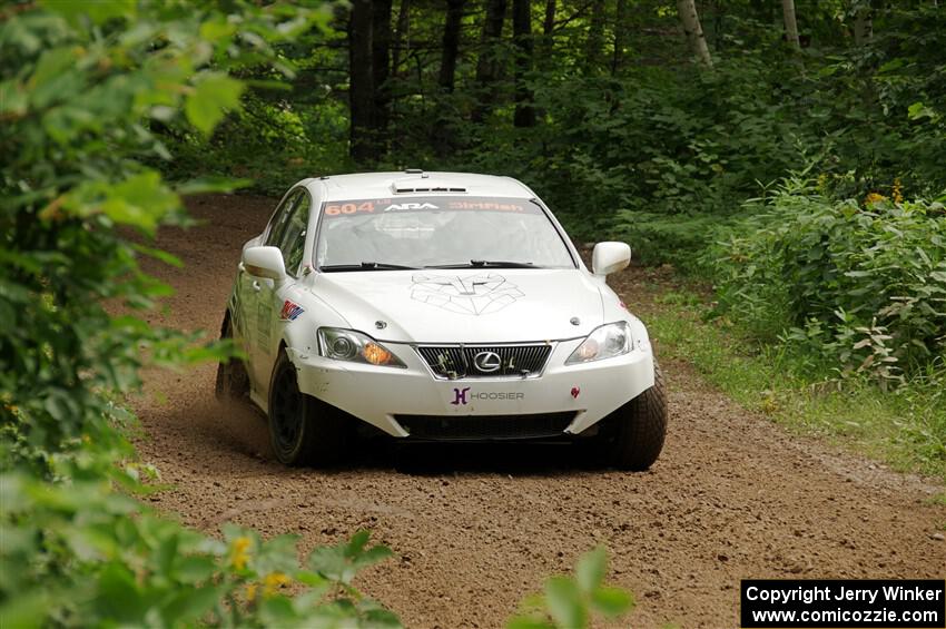 Nathan Odle / Elliot Odle Lexus IS250 on SS1, Crossroads I.