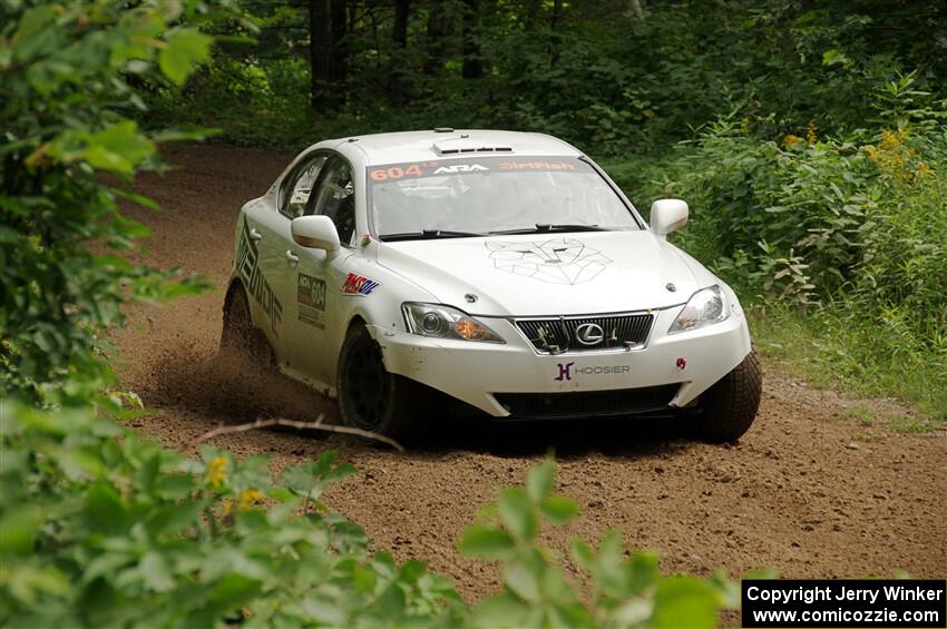 Nathan Odle / Elliot Odle Lexus IS250 on SS1, Crossroads I.