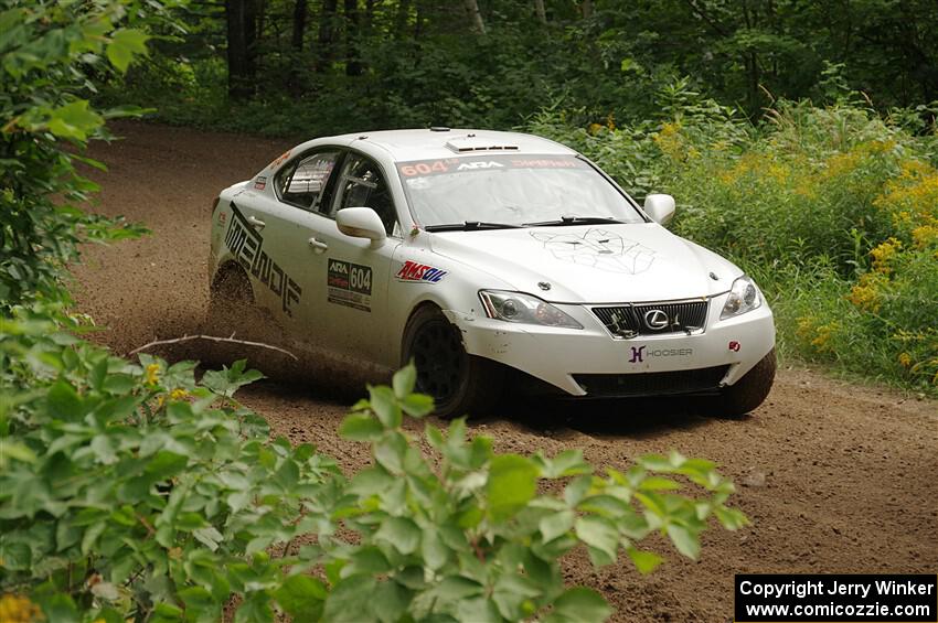 Nathan Odle / Elliot Odle Lexus IS250 on SS1, Crossroads I.