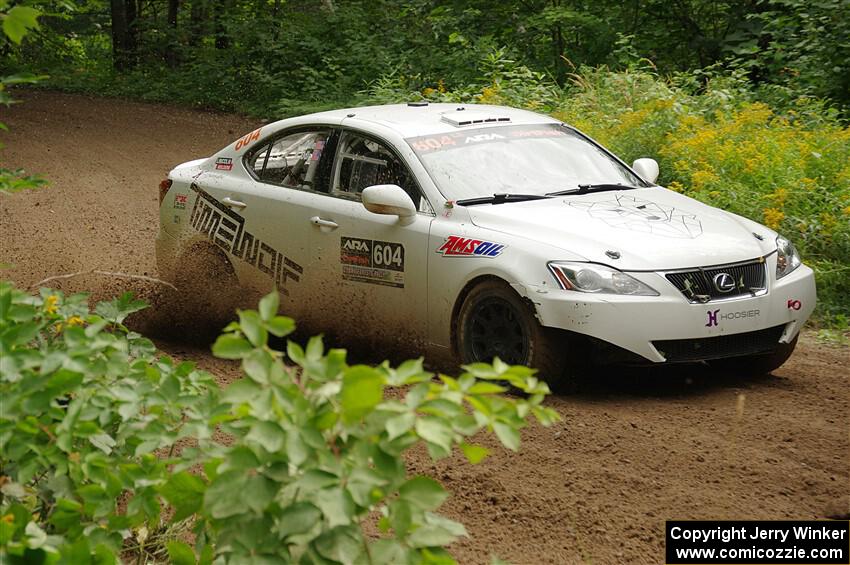 Nathan Odle / Elliot Odle Lexus IS250 on SS1, Crossroads I.