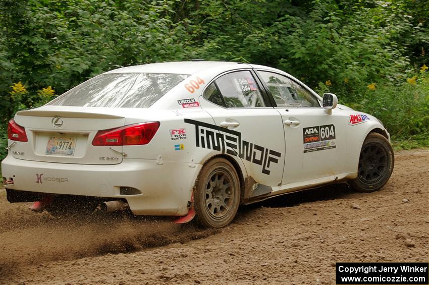 Nathan Odle / Elliot Odle Lexus IS250 on SS1, Crossroads I.