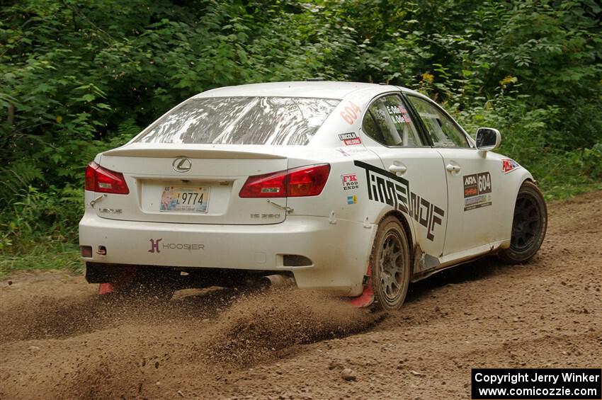 Nathan Odle / Elliot Odle Lexus IS250 on SS1, Crossroads I.