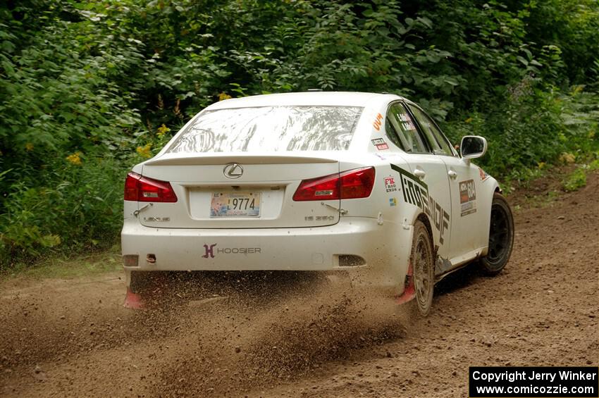 Nathan Odle / Elliot Odle Lexus IS250 on SS1, Crossroads I.