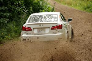 Nathan Odle / Elliot Odle Lexus IS250 on SS1, Crossroads I.