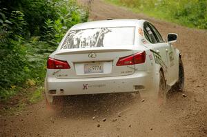 Nathan Odle / Elliot Odle Lexus IS250 on SS1, Crossroads I.