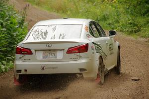 Nathan Odle / Elliot Odle Lexus IS250 on SS1, Crossroads I.