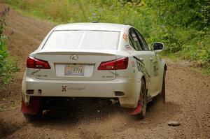 Nathan Odle / Elliot Odle Lexus IS250 on SS1, Crossroads I.