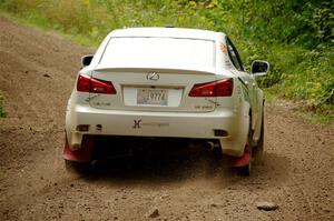 Nathan Odle / Elliot Odle Lexus IS250 on SS1, Crossroads I.