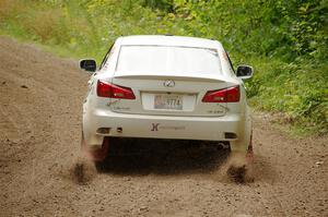 Nathan Odle / Elliot Odle Lexus IS250 on SS1, Crossroads I.