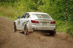 Nathan Odle / Elliot Odle Lexus IS250 on SS1, Crossroads I.