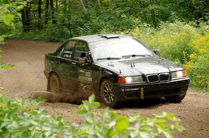 Keenan Phillips / Emmons Hathaway BMW 328i on SS1, Crossroads I.