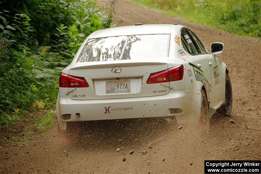 Nathan Odle / Elliot Odle Lexus IS250 on SS1, Crossroads I.