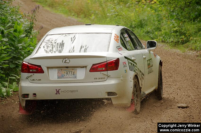 Nathan Odle / Elliot Odle Lexus IS250 on SS1, Crossroads I.