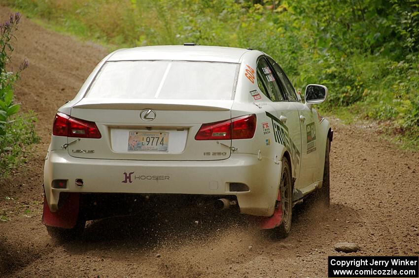 Nathan Odle / Elliot Odle Lexus IS250 on SS1, Crossroads I.