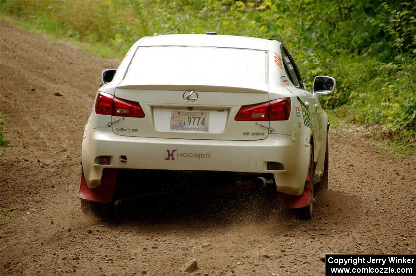 Nathan Odle / Elliot Odle Lexus IS250 on SS1, Crossroads I.