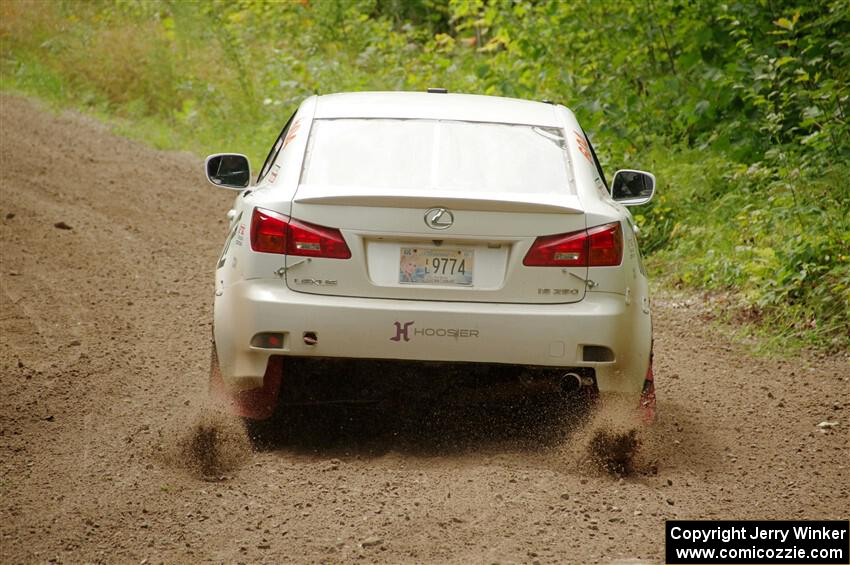 Nathan Odle / Elliot Odle Lexus IS250 on SS1, Crossroads I.