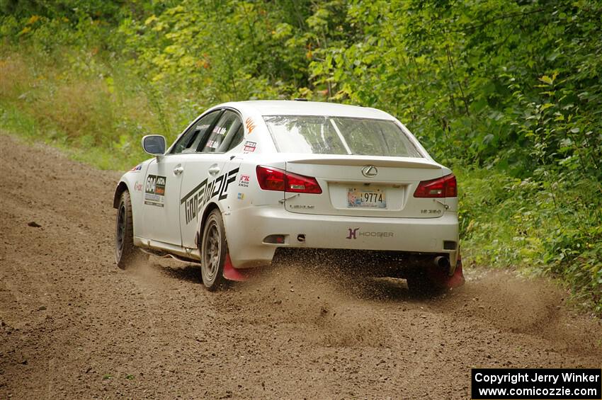 Nathan Odle / Elliot Odle Lexus IS250 on SS1, Crossroads I.