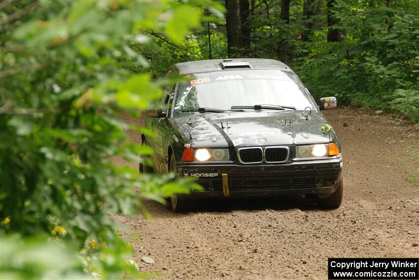 Keenan Phillips / Emmons Hathaway BMW 328i on SS1, Crossroads I.