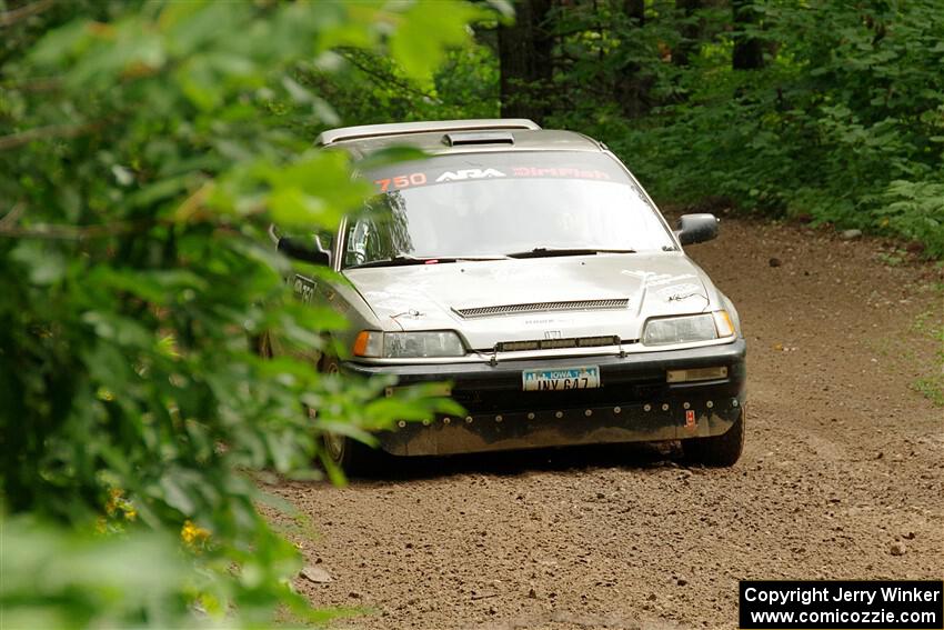 Nick Lyle / Kevin Dobrowolski Honda Civic Si on SS1, Crossroads I.