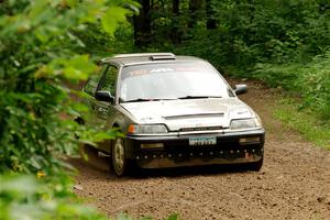 Nick Lyle / Kevin Dobrowolski Honda Civic Si on SS1, Crossroads I.