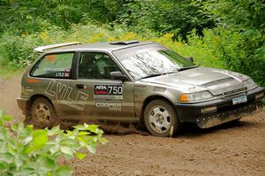 Nick Lyle / Kevin Dobrowolski Honda Civic Si on SS1, Crossroads I.