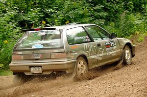 Nick Lyle / Kevin Dobrowolski Honda Civic Si on SS1, Crossroads I.