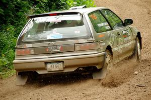 Nick Lyle / Kevin Dobrowolski Honda Civic Si on SS1, Crossroads I.